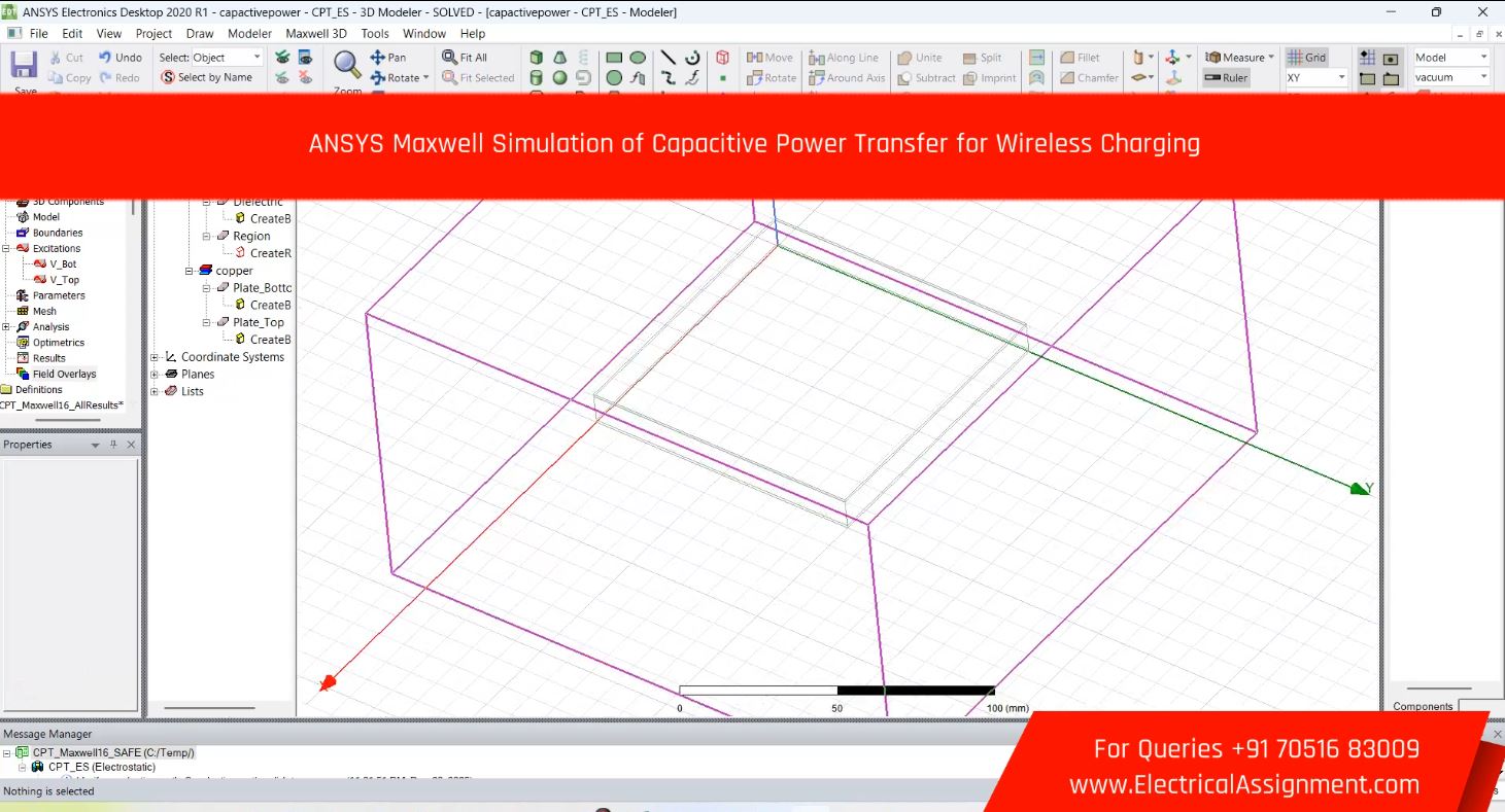 AC Resonant Inductive Wireless Power Transfer for EV Battery Charging Applications simulation output result 3 AC Resonant Inductive Wireless Power Transfer for EV Battery Charging Applications simulation output result 3
