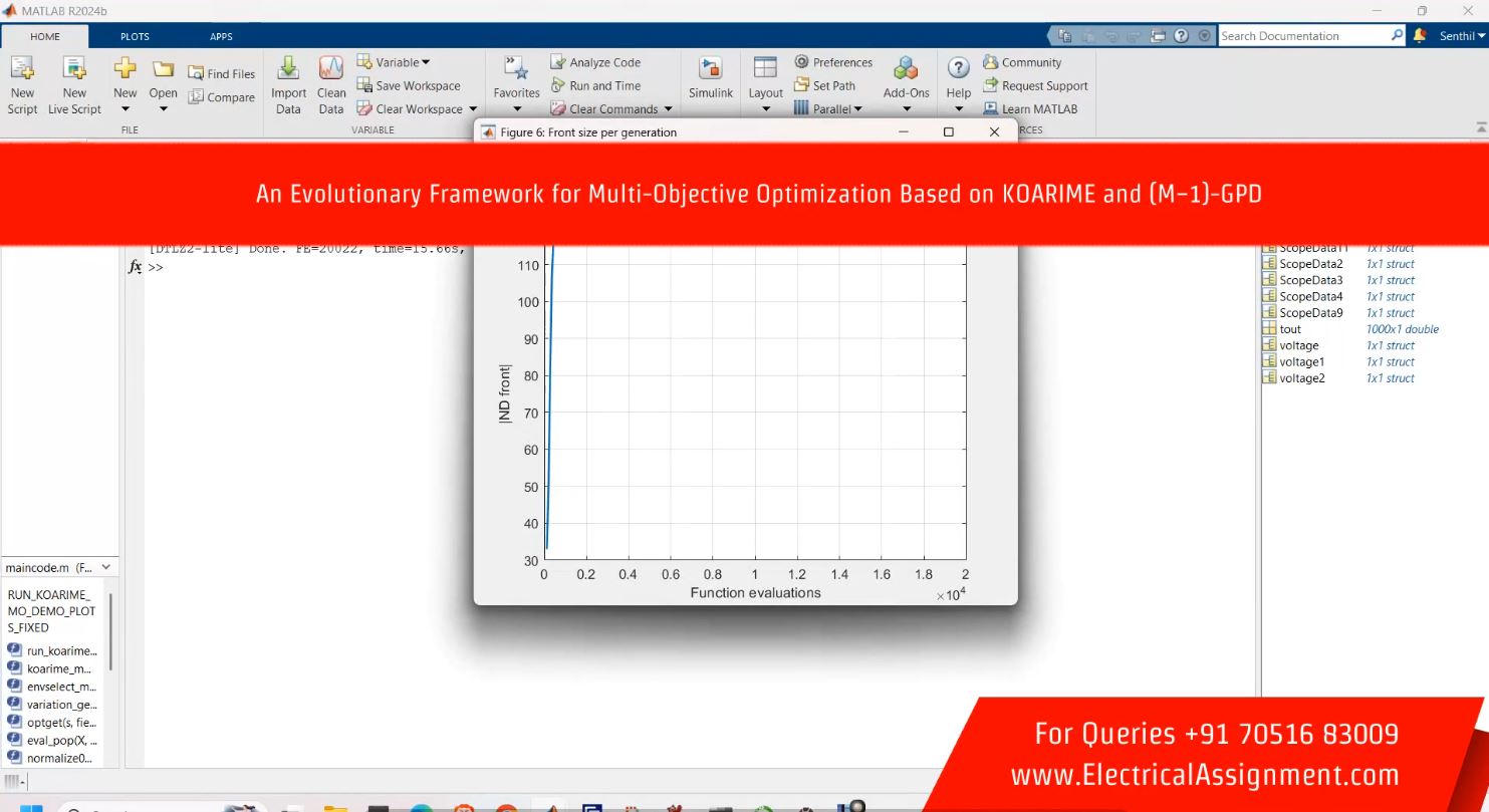 An Evolutionary Framework for Multi-Objective Optimization Based on KOARIME and (M−1)-GPD simulation output result 3 An Evolutionary Framework for Multi-Objective Optimization Based on KOARIME and (M−1)-GPD simulation output result 3