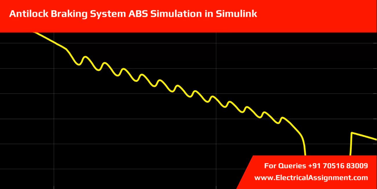 Antilock Braking System ABS Simulation in Simulink project model and simulation diagram Antilock Braking System ABS Simulation in Simulink project model and simulation diagram