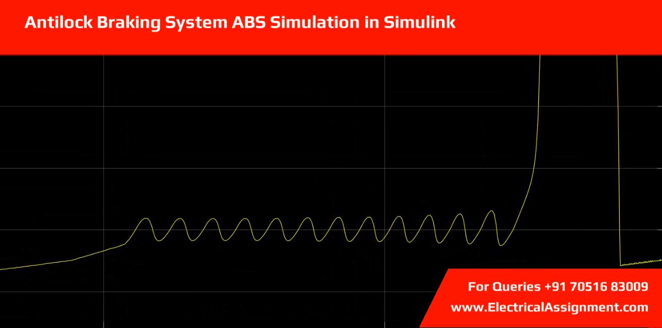 Antilock Braking System ABS Simulation in Simulink simulation output result 4 Antilock Braking System ABS Simulation in Simulink simulation output result 4
