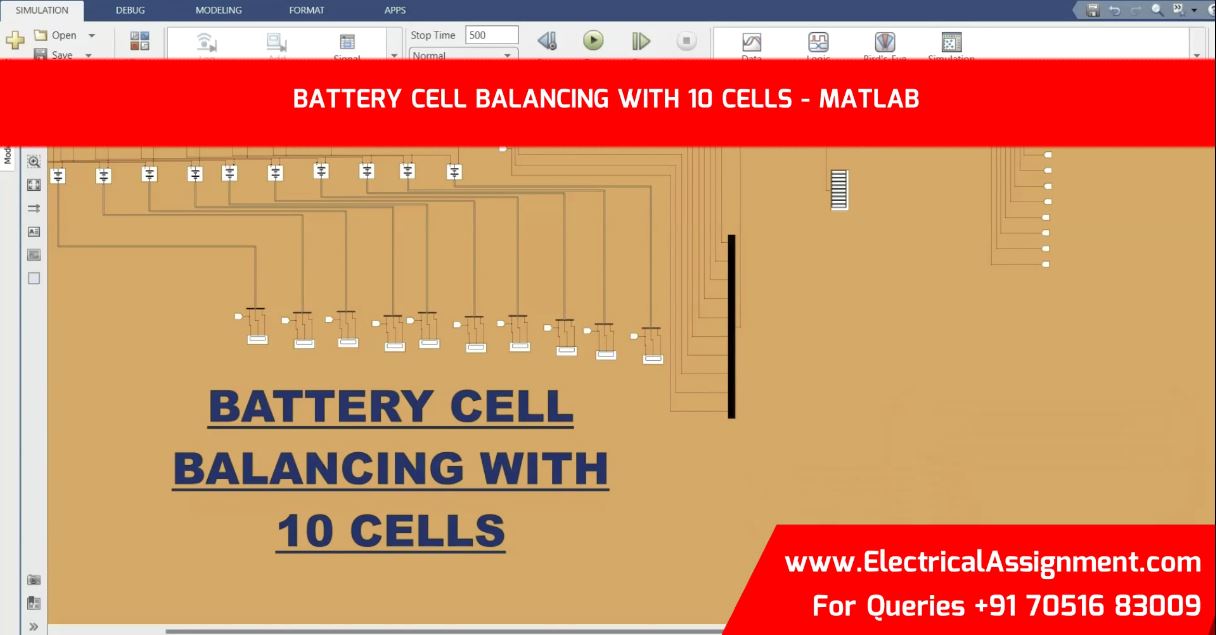 BATTERY CELL BALANCING WITH 10 CELLS - MATLAB simulation output result 6 BATTERY CELL BALANCING WITH 10 CELLS - MATLAB simulation output result 6