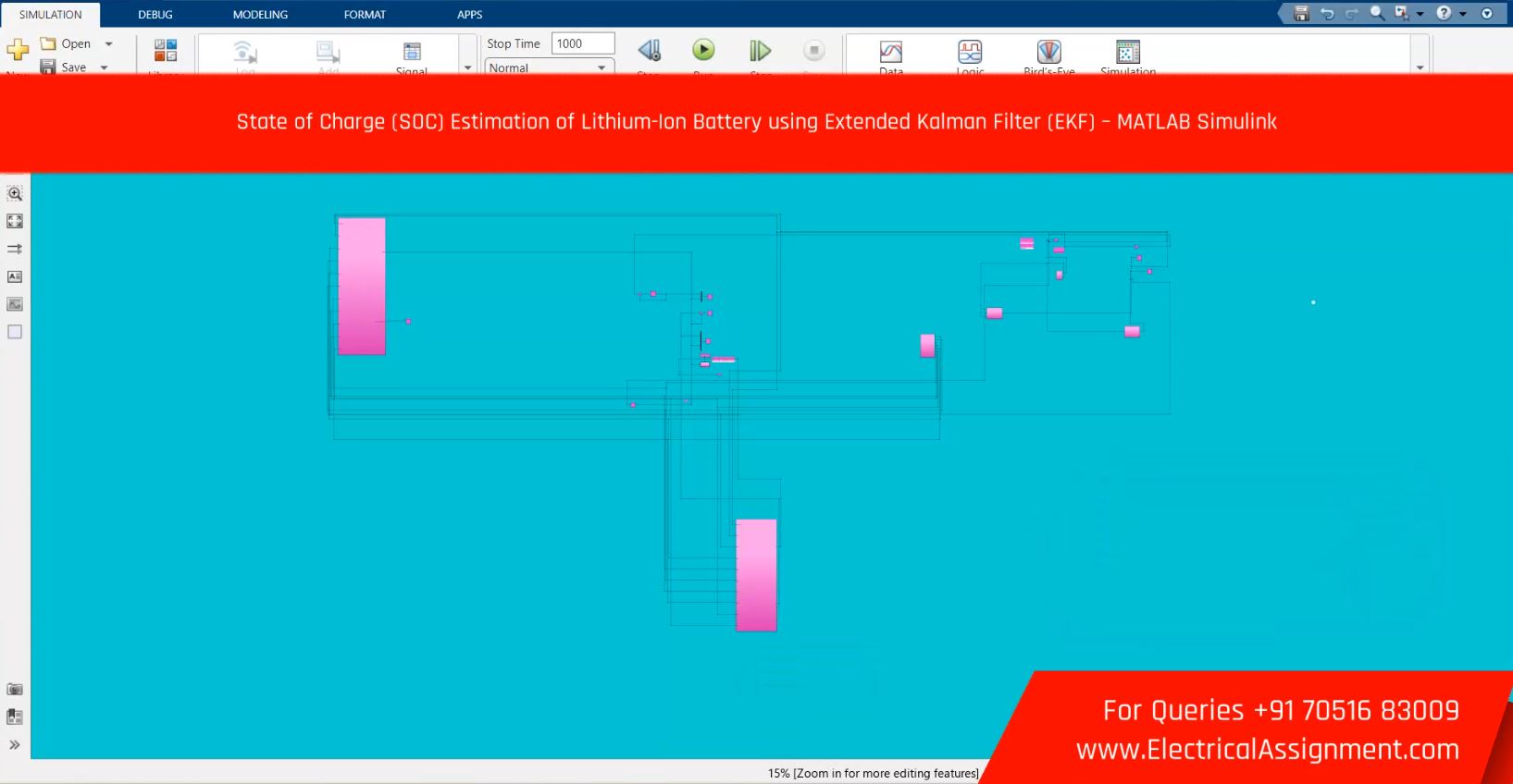 Battery Hysteresis SOC - Extended Kalman filter Battery SOC with Hysteresis - MATLAB simulation output result 4 Battery Hysteresis SOC - Extended Kalman filter Battery SOC with Hysteresis - MATLAB simulation output result 4