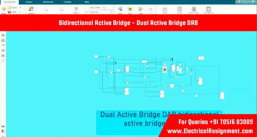 Bidirectional Active Bridge - Dual Active Bridge DAB simulation output result 4 Bidirectional Active Bridge - Dual Active Bridge DAB simulation output result 4