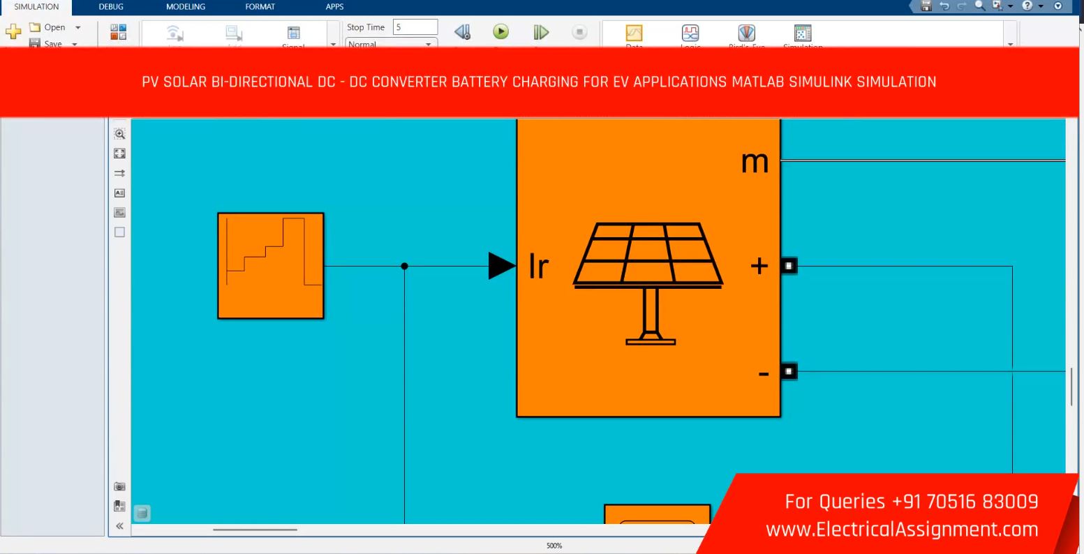 Bidirectional interleaved DC-DC converter for Battery Charging simulation output result 1 Bidirectional interleaved DC-DC converter for Battery Charging simulation output result 1