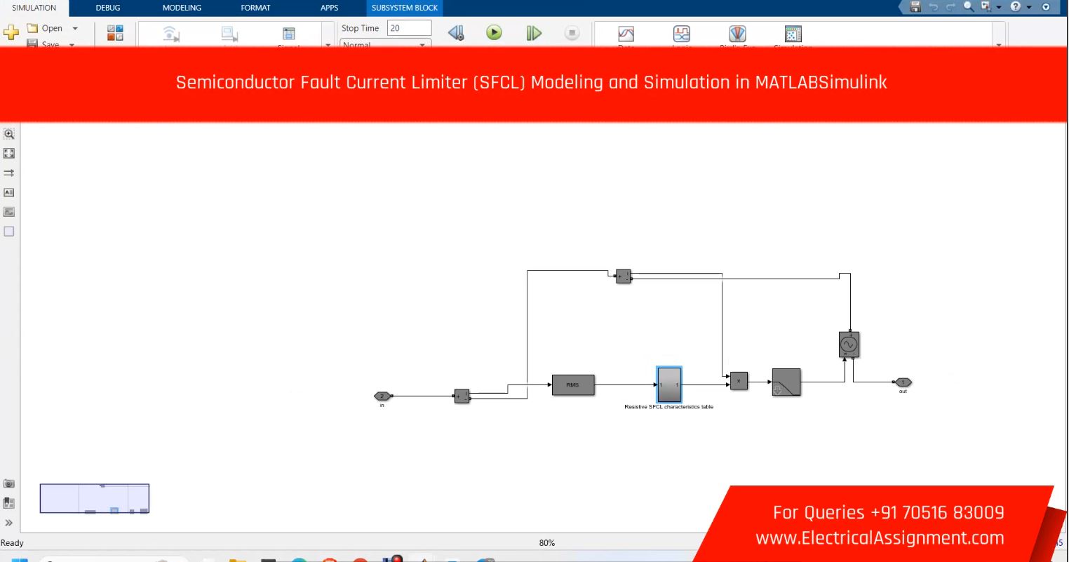 Design of Fault current limiter using Thyristor Matlab Simulink simulation output result 1 Design of Fault current limiter using Thyristor Matlab Simulink simulation output result 1