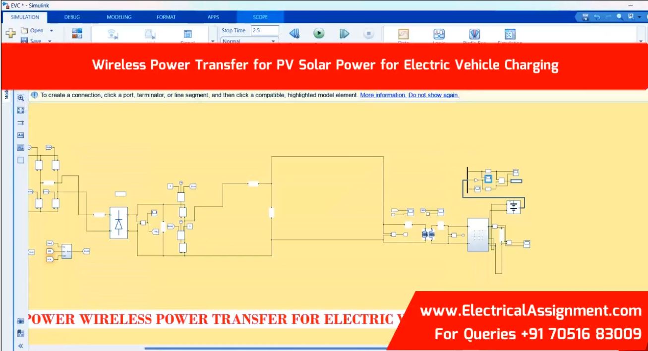 Electric Vehicle EV CHARGING DYNAMIC WIRELESS POWER TRANSFER simulation output result 5 Electric Vehicle EV CHARGING DYNAMIC WIRELESS POWER TRANSFER simulation output result 5