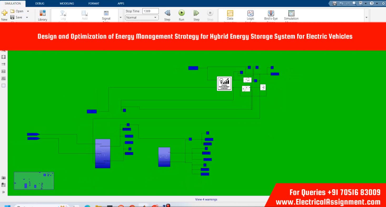 Energy Management Strategy for Battery Super capacitor - Hybrid Energy Storage System for electric vehicle simulation output result 3 Energy Management Strategy for Battery Super capacitor - Hybrid Energy Storage System for electric vehicle simulation output result 3