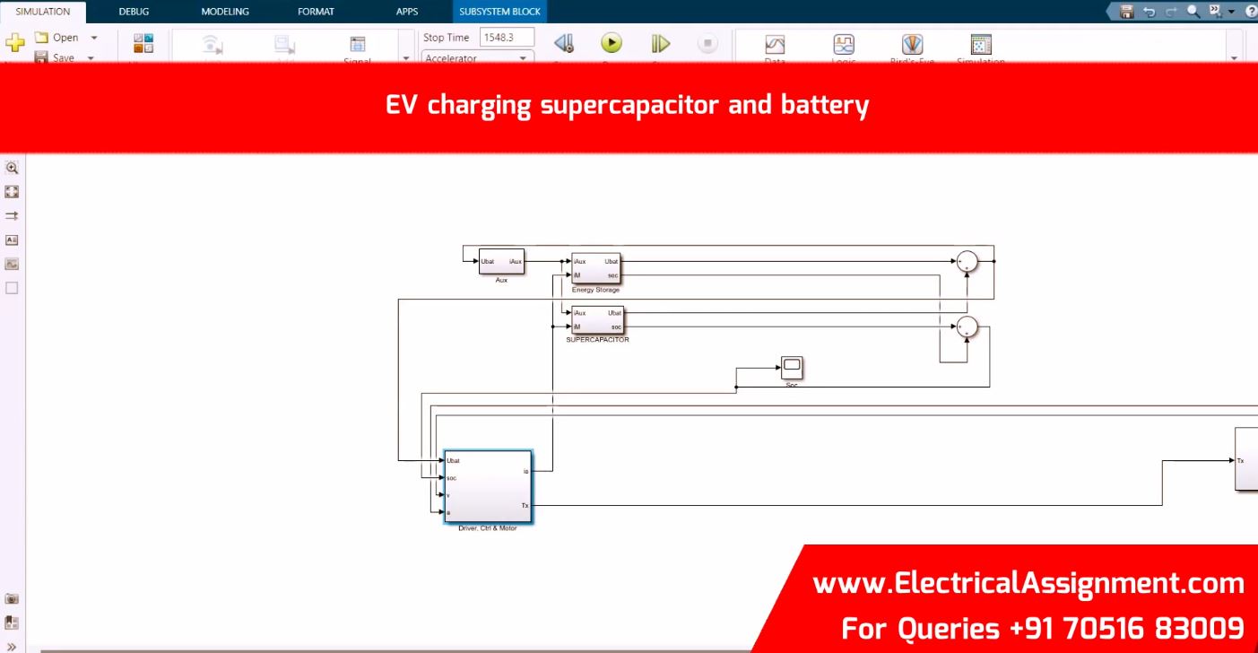 EV charging supercapacitor and battery simulation output result 2 EV charging supercapacitor and battery simulation output result 2
