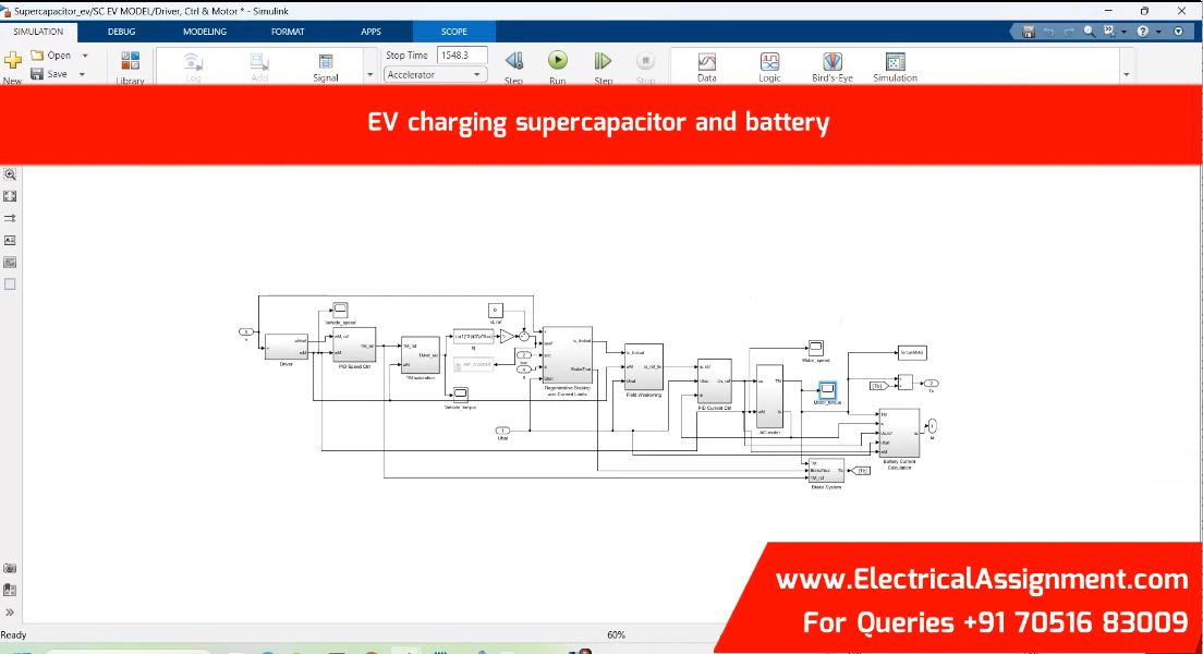 EV charging supercapacitor and battery simulation output result 5 EV charging supercapacitor and battery simulation output result 5