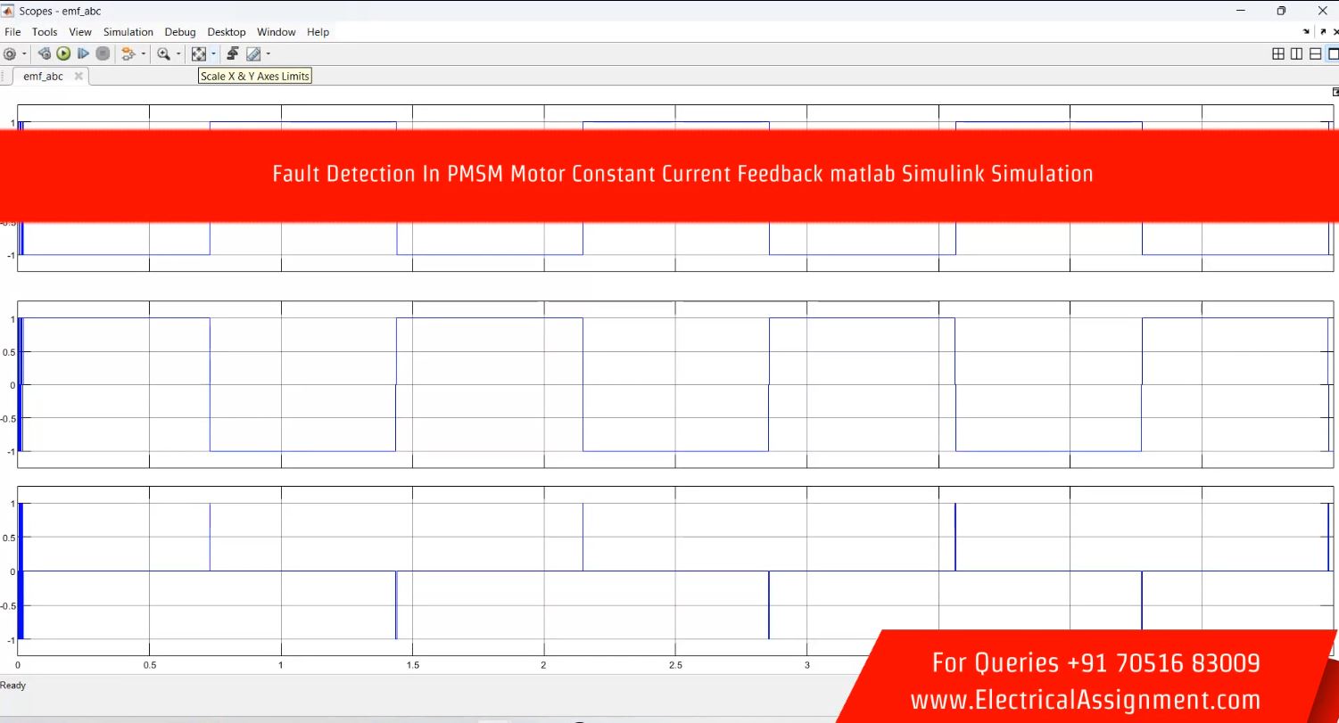 Fault Detection In PMSM Motor Constant Current Feedback matlab Simulink Simulation simulation output result 2 Fault Detection In PMSM Motor Constant Current Feedback matlab Simulink Simulation simulation output result 2