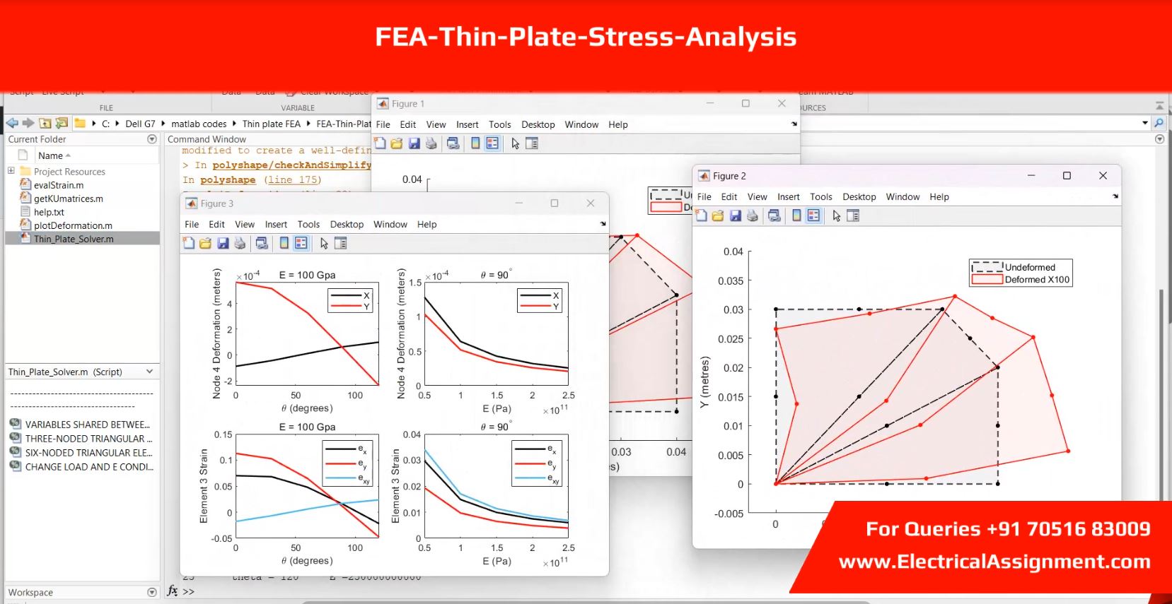 FEA-Thin-Plate-Stress-Analysis simulation output result 2 FEA-Thin-Plate-Stress-Analysis simulation output result 2
