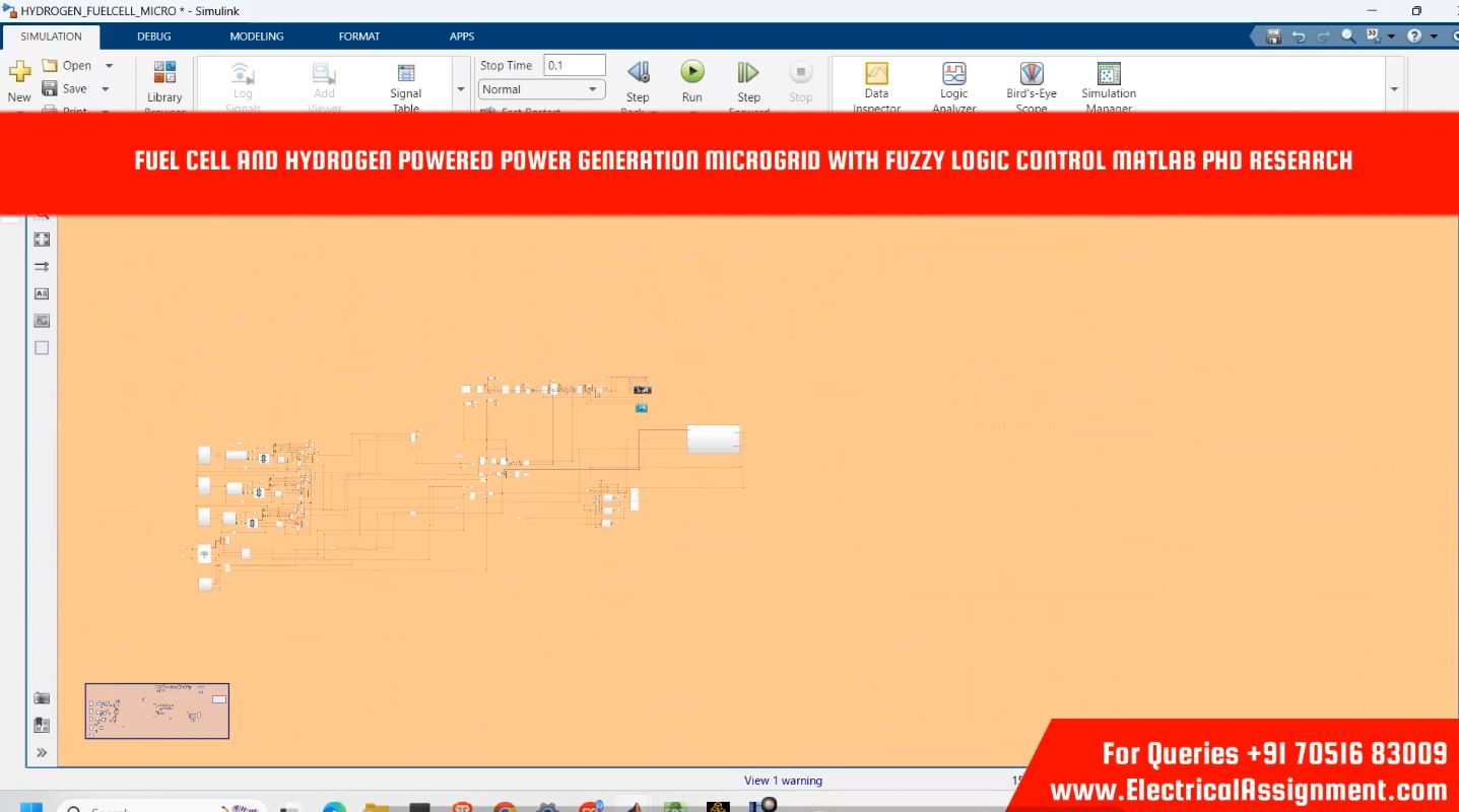 FUZZY LOGIC CONTROLLED MICROGRID SIMULATION simulation output result 7 FUZZY LOGIC CONTROLLED MICROGRID SIMULATION simulation output result 7
