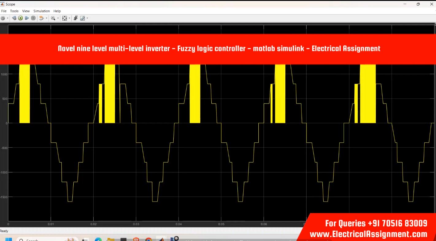 Fuzzy logic Controller - Fuzzy MPPT Controller simulation output result 8 Fuzzy logic Controller - Fuzzy MPPT Controller simulation output result 8
