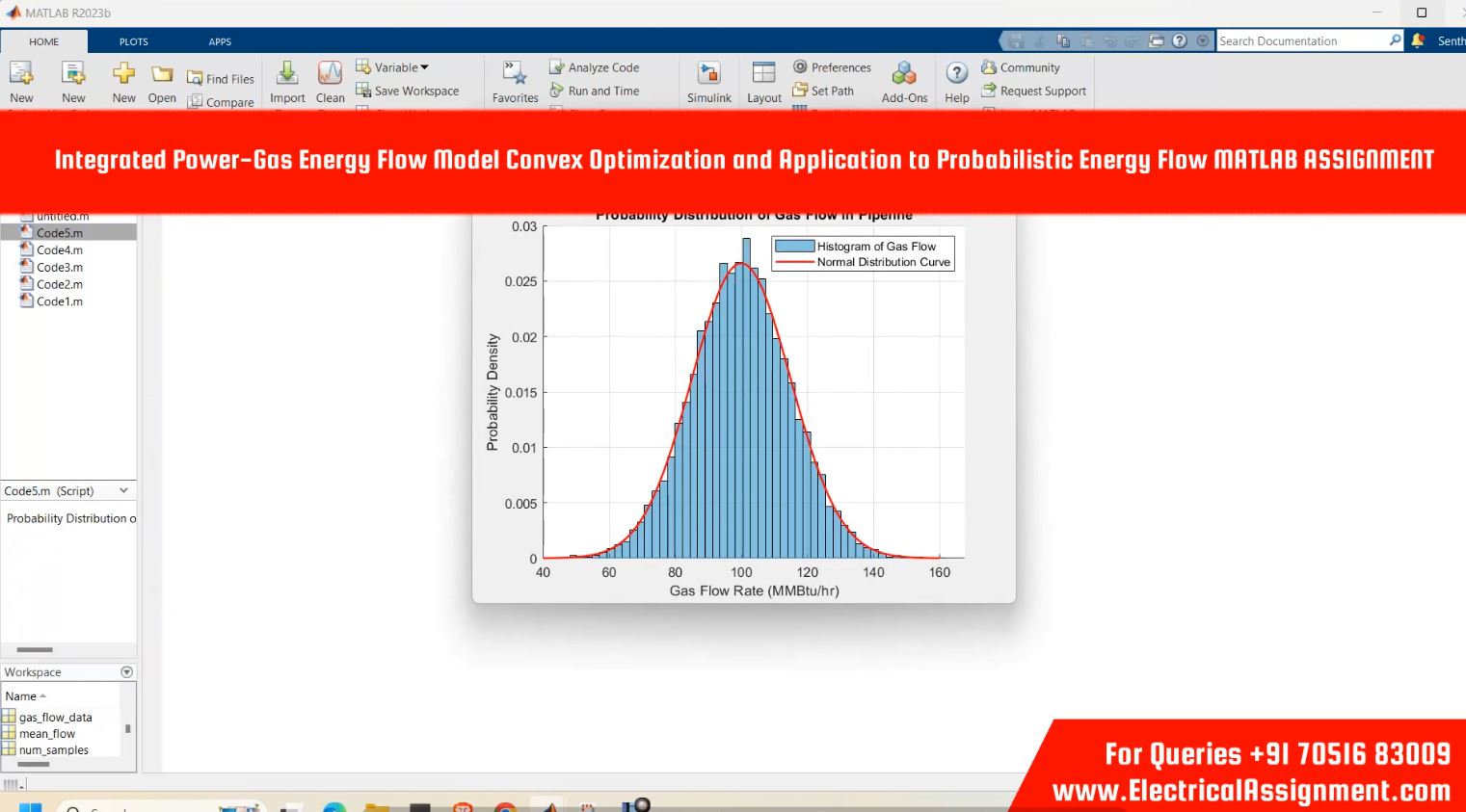 Integrated Power-Gas Energy Flow Model Convex Optimization and Application to Probabilistic Energy Flow MATLAB ASSIGNMENT simulation output result 2 Integrated Power-Gas Energy Flow Model Convex Optimization and Application to Probabilistic Energy Flow MATLAB ASSIGNMENT simulation output result 2