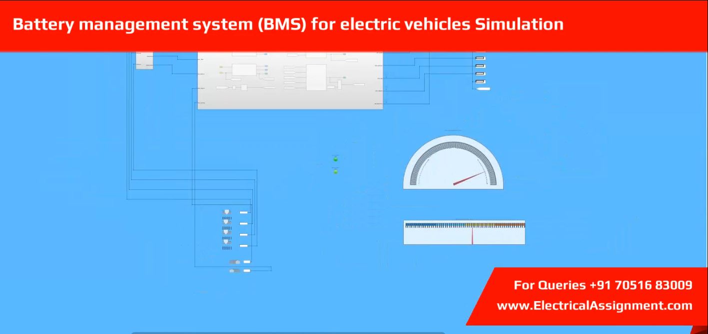 Li-ion Battery Management System (BMS) for Electric Vehicles and Hybrid Electric Vehicles project model and simulation diagram Li-ion Battery Management System (BMS) for Electric Vehicles and Hybrid Electric Vehicles project model and simulation diagram