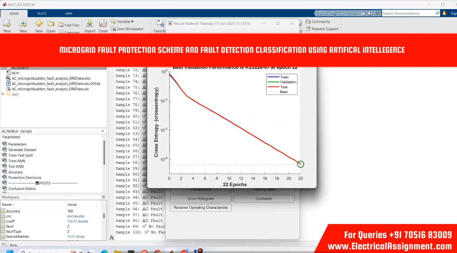 Microgrid protection and fault identification simulation output result 1 Microgrid protection and fault identification simulation output result 1