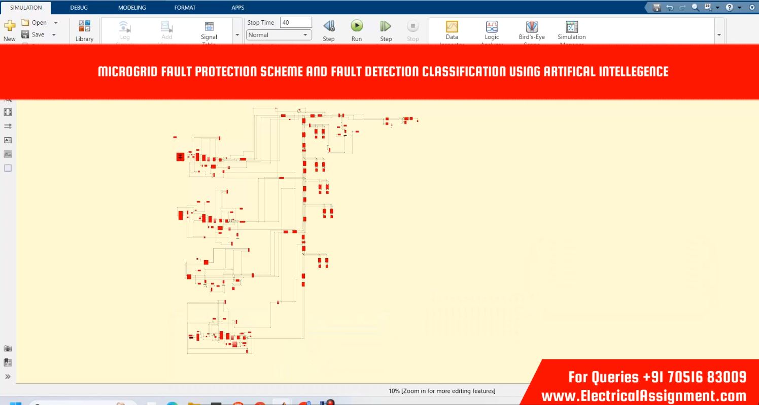 Microgrid protection and fault identification simulation output result 8 Microgrid protection and fault identification simulation output result 8