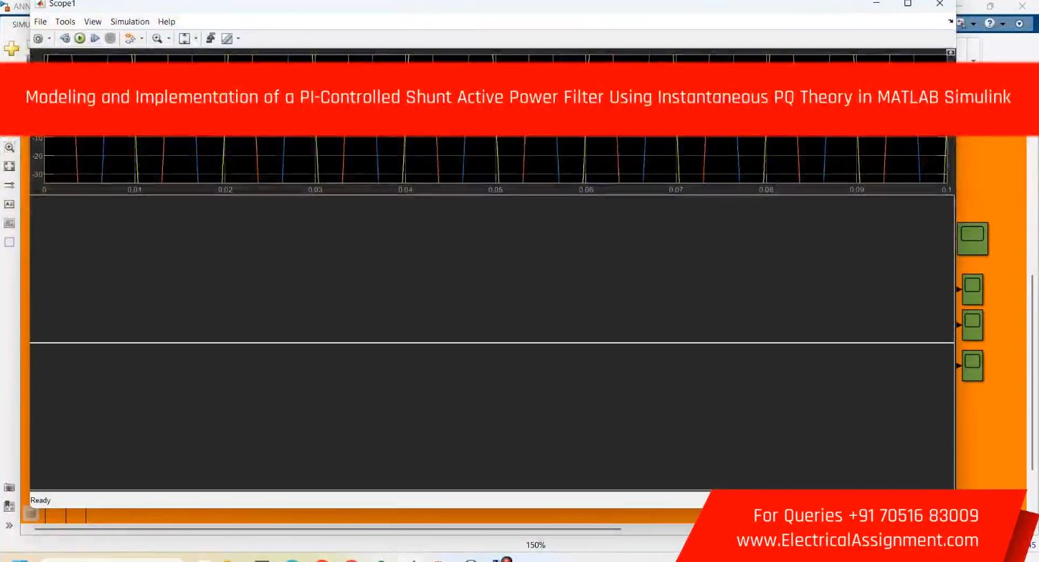 Modeling and Implementation of a Model Predictive Control-Based Shunt Active Power Filter in MATLAB Simulink for Power Quality Enhancement simulation output result 5 Modeling and Implementation of a Model Predictive Control-Based Shunt Active Power Filter in MATLAB Simulink for Power Quality Enhancement simulation output result 5