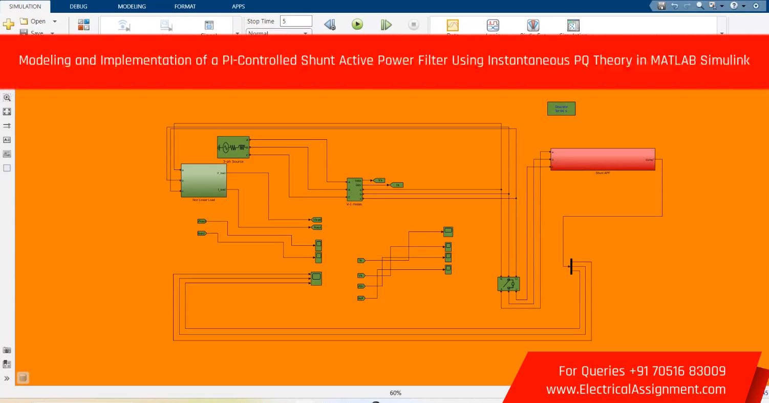 Modeling and Implementation of a Model Predictive Control-Based Shunt Active Power Filter in MATLAB Simulink for Power Quality Enhancement simulation output result 6 Modeling and Implementation of a Model Predictive Control-Based Shunt Active Power Filter in MATLAB Simulink for Power Quality Enhancement simulation output result 6