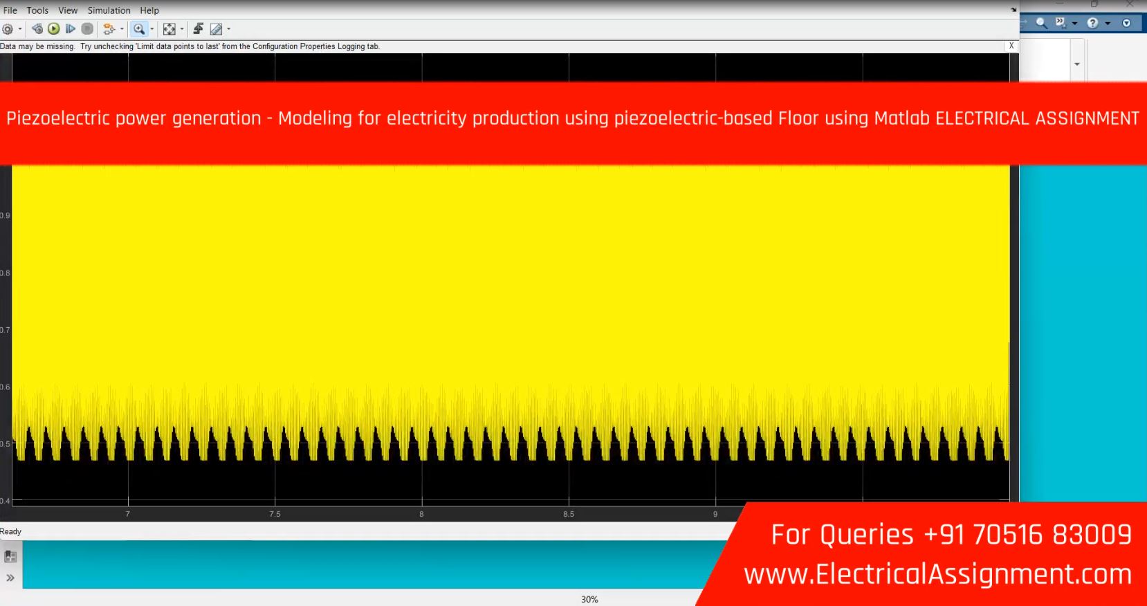 Piezoelectric power generation - Modeling for electricity production using piezoelectric-based Floor using Matlab ELECTRICAL ASSIGNMENT project model and simulation diagram Piezoelectric power generation - Modeling for electricity production using piezoelectric-based Floor using Matlab ELECTRICAL ASSIGNMENT project model and simulation diagram