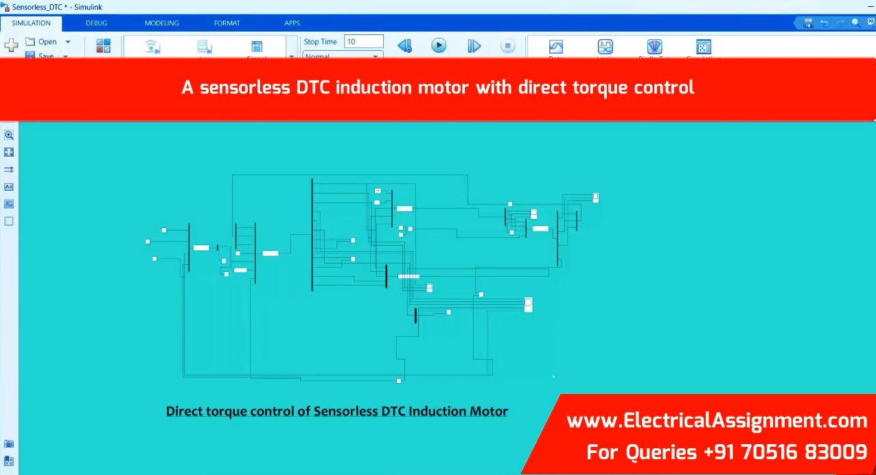 PMSM sensorless DTC-Sensorless torque control simulation output result 5 PMSM sensorless DTC-Sensorless torque control simulation output result 5