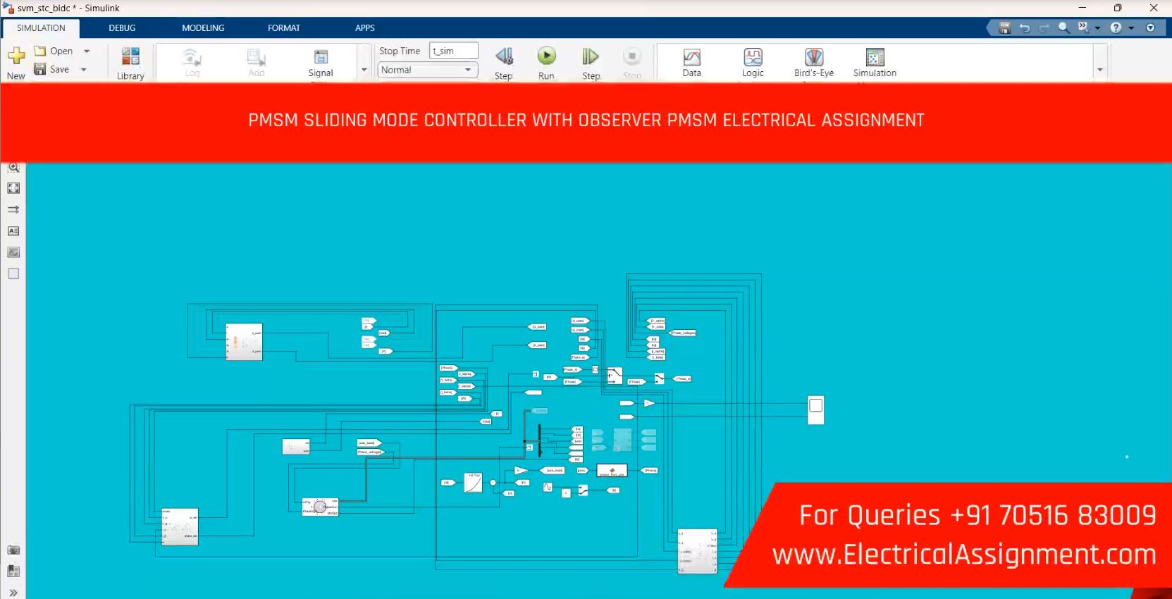 PMSM SLIDING MODE CONTROLLER WITH OBSERVER PMSM ELECTRICAL ASSIGNMENT simulation output result 4 PMSM SLIDING MODE CONTROLLER WITH OBSERVER PMSM ELECTRICAL ASSIGNMENT simulation output result 4