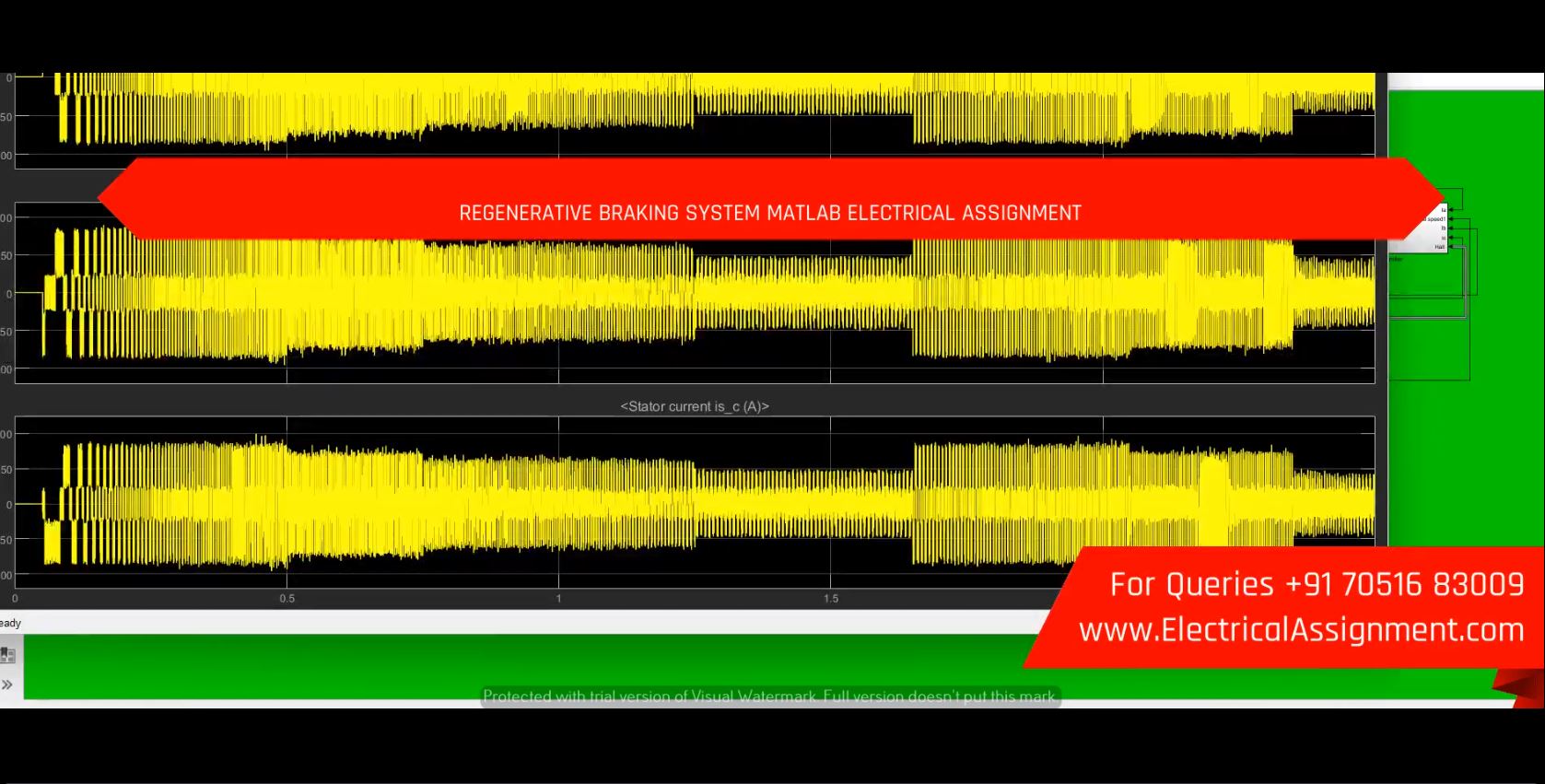 REGENERATIVE BRAKING SYSTEM MATLAB ELECTRICAL ASSIGNMENT simulation output result 5 REGENERATIVE BRAKING SYSTEM MATLAB ELECTRICAL ASSIGNMENT simulation output result 5