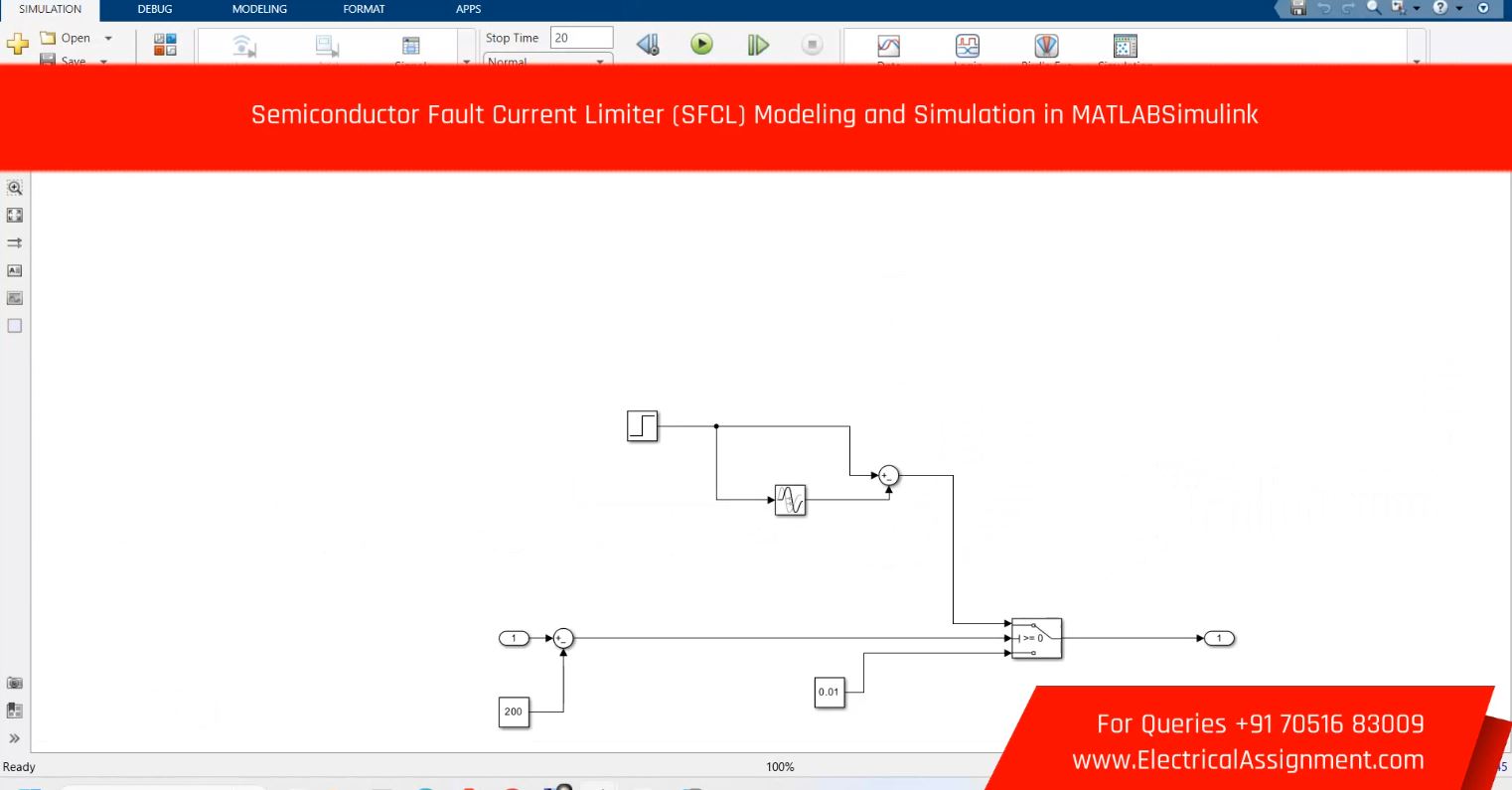 Semiconductor Fault Current Limiter (SFCL) Modeling and Simulation in MATLAB Simulink simulation output result 2 Semiconductor Fault Current Limiter (SFCL) Modeling and Simulation in MATLAB Simulink simulation output result 2