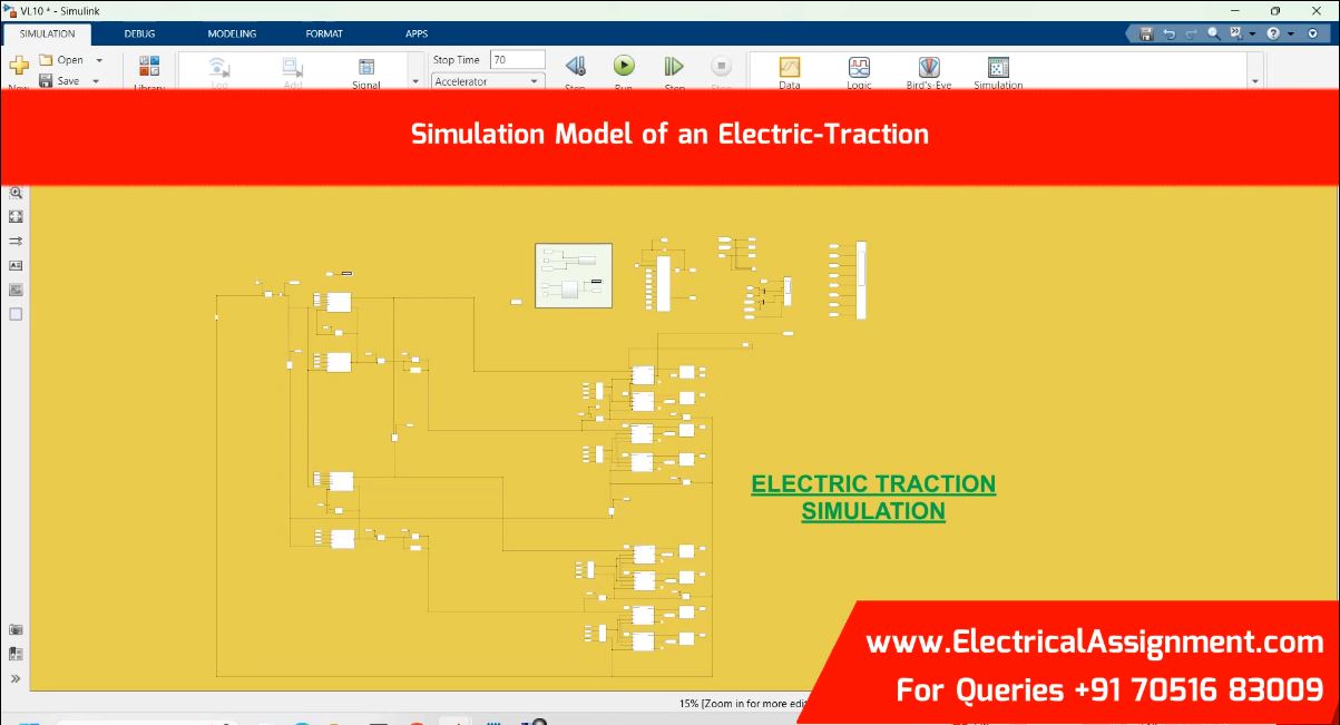 Simulation Model of an Electric-Traction simulation output result 2 Simulation Model of an Electric-Traction simulation output result 2