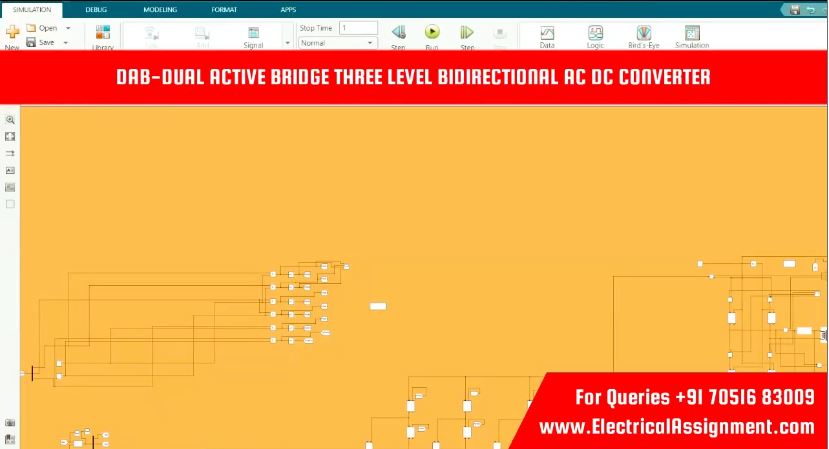 THREE PHASE TWO LEVEL CONTROLLED BIDIRECTIONAL AC-DC CONVERTER simulation output result 7 THREE PHASE TWO LEVEL CONTROLLED BIDIRECTIONAL AC-DC CONVERTER simulation output result 7