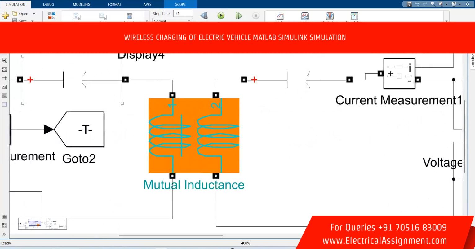 WIRELESS CHARGING OF ELECTRIC VEHICLE MATLAB SIMULINK SIMULATION simulation output result 3 WIRELESS CHARGING OF ELECTRIC VEHICLE MATLAB SIMULINK SIMULATION simulation output result 3