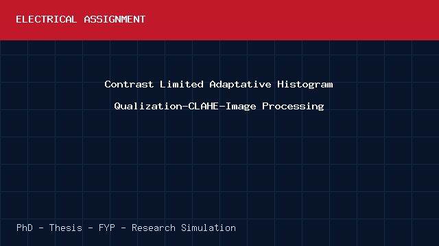Contrast Limited Adaptative Histogram Qualization-CLAHE-Image Processing project video cover image Contrast Limited Adaptative Histogram Qualization-CLAHE-Image Processing project video cover image