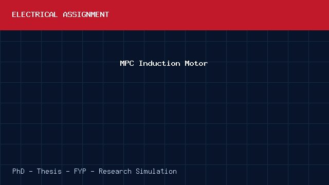 MPC Induction Motor project video cover image MPC Induction Motor project video cover image
